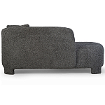Кушетка серая с обивкой букле Thalia Grey Boucle Sofa варинант исполнения - 3 | Loft Concept в Красноярске