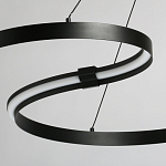 Люстра подвесная светодиодная в виде волнообразной ленты Ribbon Vortex варинант исполнения - 10 | Loft Concept в Красноярске