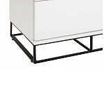 Комод белый с 3-мя ящиками Strict Lines  варинант исполнения - 4 | Loft Concept в Красноярске