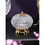 Конфетница из прозрачного рельефного стекла Eden Garden варинант исполнения - 10 | Loft Concept в Красноярске