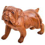 Статуэтка деревянная в виде собаки Balinese Dog 2 варинант исполнения - 1 | Loft Concept в Красноярске