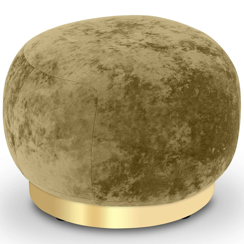 Круглый мягкий пуф Ambrose Soft Velour Pouf Мульти в Красноярске | Loft Concept 