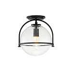 Потолочный светильник с прозрачным стеклянным шаром с эффектом пузырьков Hinkley варинант исполнения - 1 | Loft Concept в Красноярске