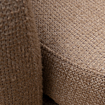 Кресло вращающееся черно-золотая рогожка Julia Armchair Golden Belt варинант исполнения - 3 | Loft Concept в Красноярске