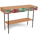 Консоль с принтом на ящиках Elise Console Table варинант исполнения - 11 | Loft Concept в Красноярске