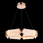 Люстра кольцевая с текстурным природным рисунком IceFlame варинант исполнения - 3 | Loft Concept в Красноярске