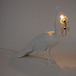 Напольный светильник Seletti Peacock варинант исполнения - 5 | Loft Concept в Красноярске