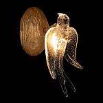 Бра с прозрачной стеклянной фигуркой птички Serip Voa варинант исполнения - 4 | Loft Concept в Красноярске