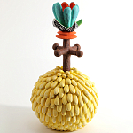 Статуэтка тропический фрукт Pandora Tropical Fruit Yellow Emerald Flower варинант исполнения - 1 | Loft Concept в Красноярске