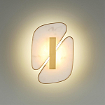 Бра с мраморными вставками Marble Plates варинант исполнения - 3 | Loft Concept в Красноярске