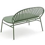 Зелёная скамья из стали Goodwin Metal Bench Green варинант исполнения - 10 | Loft Concept в Красноярске