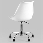 Офисный стул на металлическом основании EGGERY White варинант исполнения - 6 | Loft Concept в Красноярске