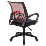 Офисное кресло с основанием из черного пластика Desk chairs Red варинант исполнения - 4 | Loft Concept в Красноярске