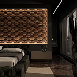 Гипсовая 3D панель с принтографией PM-108 варинант исполнения - 4 | Loft Concept в Красноярске