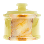 Сахарница из натурального камня Оникс Stone Sugar Bowls варинант исполнения - 5 | Loft Concept в Красноярске