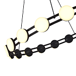 Люстра кольцевая с круглыми светодиодными источниками света Maxine Light варинант исполнения - 6 | Loft Concept в Красноярске