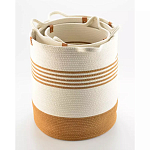 Корзина для хранения с ручками Interlacement Lines  варинант исполнения - 1 | Loft Concept в Красноярске