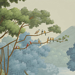 Обои ручная роспись African Savannah Eden варинант исполнения - 2 | Loft Concept в Красноярске