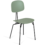 Стул на металлических ножках Travis Chair Green варинант исполнения - 1 | Loft Concept в Красноярске
