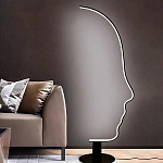 Напольный светильник Профиль Лица Face Contour варинант исполнения - 2 | Loft Concept в Красноярске