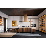 Кухонный гарнитур из массива дуба и камня Ratio Dada Engenereed варинант исполнения - 17 | Loft Concept в Красноярске