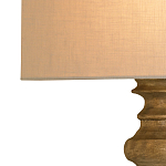 Бра светодиодное с тканевым абажуром на фигурном основании Undercut варинант исполнения - 1 | Loft Concept в Красноярске