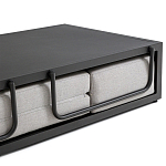 Садовый диван на каркасе из алюминия Petro варинант исполнения - 6 | Loft Concept в Красноярске