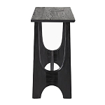 Консоль деревянная чёрная Black Tanner варинант исполнения - 2 | Loft Concept в Красноярске