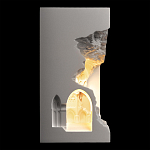 Встраиваемый в стену гипсовый светильник под покраску с эффектом разрушенной стены Antiquity Athena варинант исполнения - 5 | Loft Concept в Красноярске