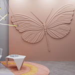 Барельеф BUTTERFLY варинант исполнения - 2 | Loft Concept в Красноярске
