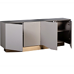 Комод со стеклянной столешницей и с выдвижными ящиками Minimalist Accent варинант исполнения - 2 | Loft Concept в Красноярске