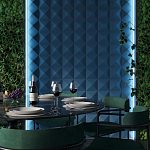 Гипсовая 3D Панель M-104 варинант исполнения - 1 | Loft Concept в Красноярске