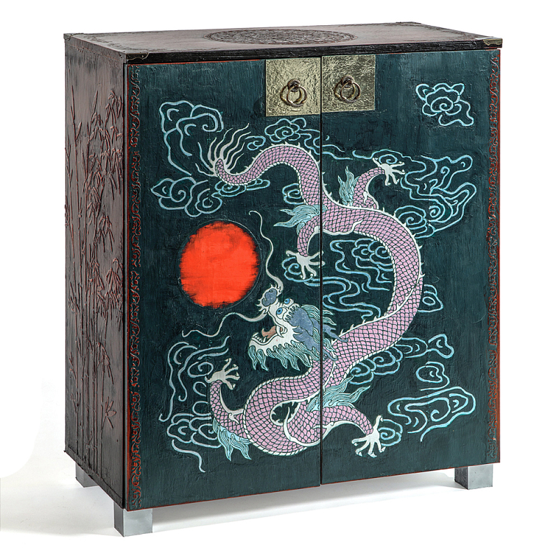 Комод в стиле шинузари Chest Chinese Dragon Мульти Комод в стиле шинузари Chest Chinese Dragon Мульти в Красноярске | Loft Concept