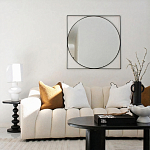 Зеркало в черной металлической раме Urban Style Mirror варинант исполнения - 4 | Loft Concept в Красноярске