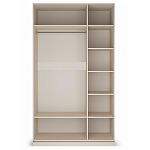 Шкаф 3-х дверный с зеркальными дверями Satin Furniture варинант исполнения - 3 | Loft Concept в Красноярске