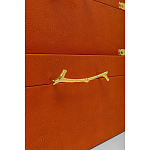 Комплект оранжевых чемоданов Golden Twigs варинант исполнения - 4 | Loft Concept в Красноярске