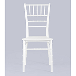 Стул Chiavari пластик белый варинант исполнения - 4 | Loft Concept в Красноярске