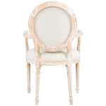 Стул с подлокотниками из массива бука бежевый Solid Luxury варинант исполнения - 2 | Loft Concept в Красноярске