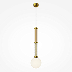 Подвесной светильник со стеклянными вставками Helios варинант исполнения - 1 | Loft Concept в Красноярске