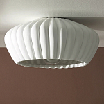 Потолочный светильник керамический Ceramic Embossed Lamp варинант исполнения - 1 | Loft Concept в Красноярске