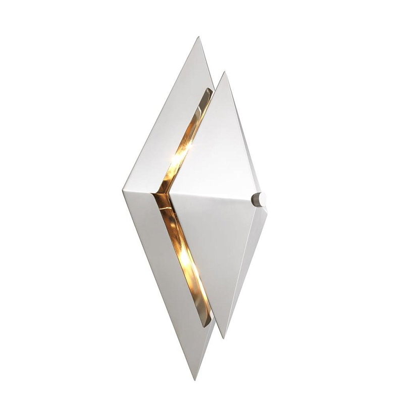 Бра Eichholtz Wall Lamp Augusta Nickel Никель в Красноярске | Loft Concept 