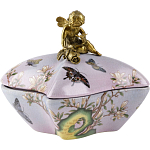 Фарфоровая шкатулка Butterflies and an angel варинант исполнения - 2 | Loft Concept в Красноярске