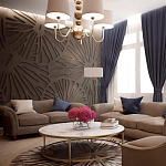 Барельеф JANNET варинант исполнения - 2 | Loft Concept в Красноярске