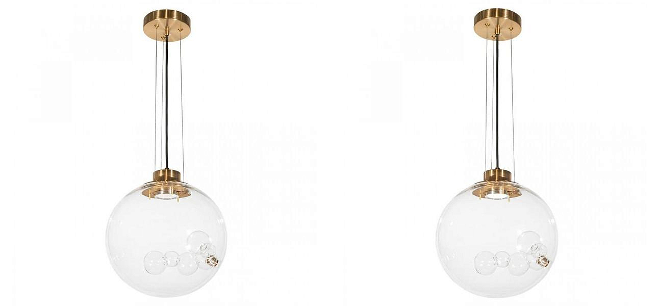 Подвесной светильник Lamps Inside Bubbles side round Подвесной светильник Lamps Inside Bubbles side round - Loft-Concept в Красноярске