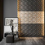 Гипсовая 3D панель с принтографией PM-101 варинант исполнения - 2 | Loft Concept в Красноярске