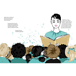 Megan Hess. Audrey Hepburn варинант исполнения - 6 | Loft Concept в Красноярске