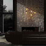 Гипсовая 3D панель с принтографией PM-47 варинант исполнения - 1 | Loft Concept в Красноярске