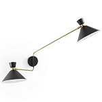 Бра с 2-мя поворотными плафонами Davy Duo Wall Lamp варинант исполнения - 4 | Loft Concept в Красноярске