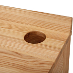 Рабочий стол из массива ясеня Marleen Wooden Desk варинант исполнения - 2 | Loft Concept в Красноярске