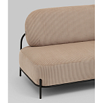 Диван Стоун велюр рельефный бежевый варинант исполнения - 2 | Loft Concept в Красноярске